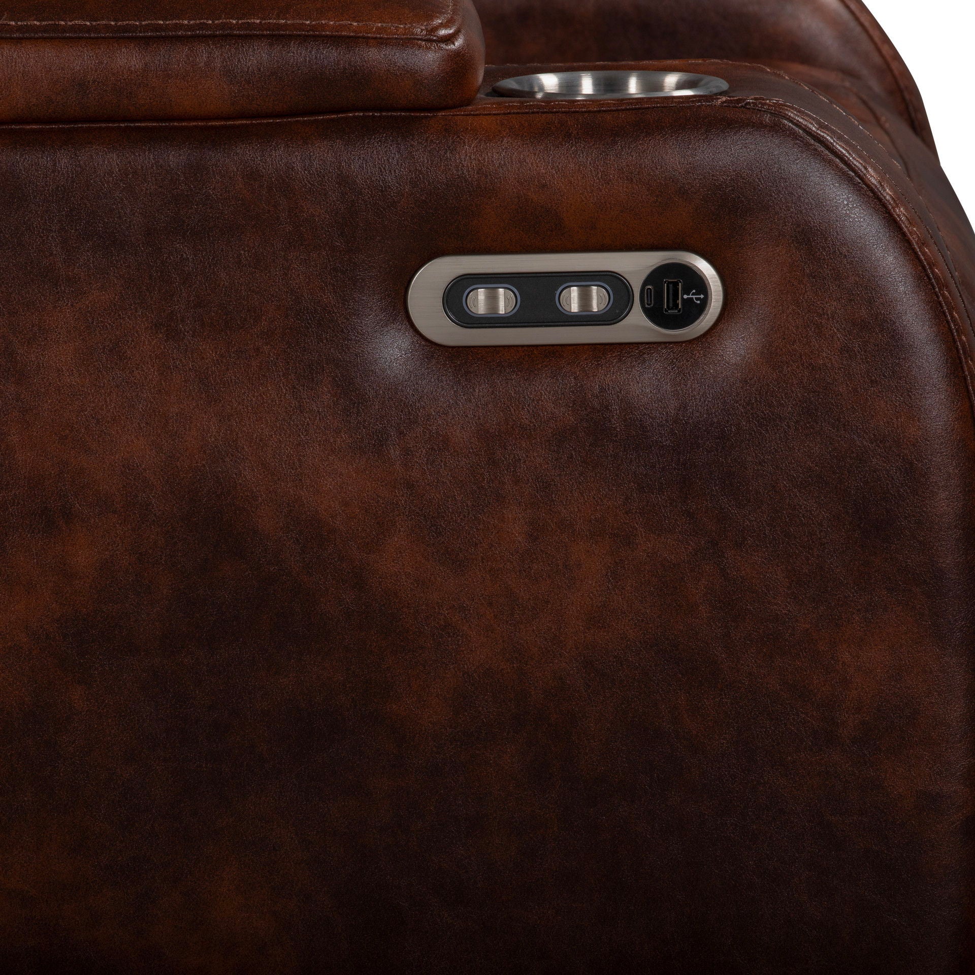 Chester - Reclining Console Loveseat