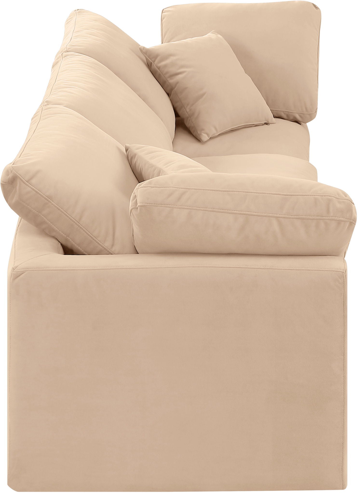 Indulge - Velvet 3 Seat Modular Sofa