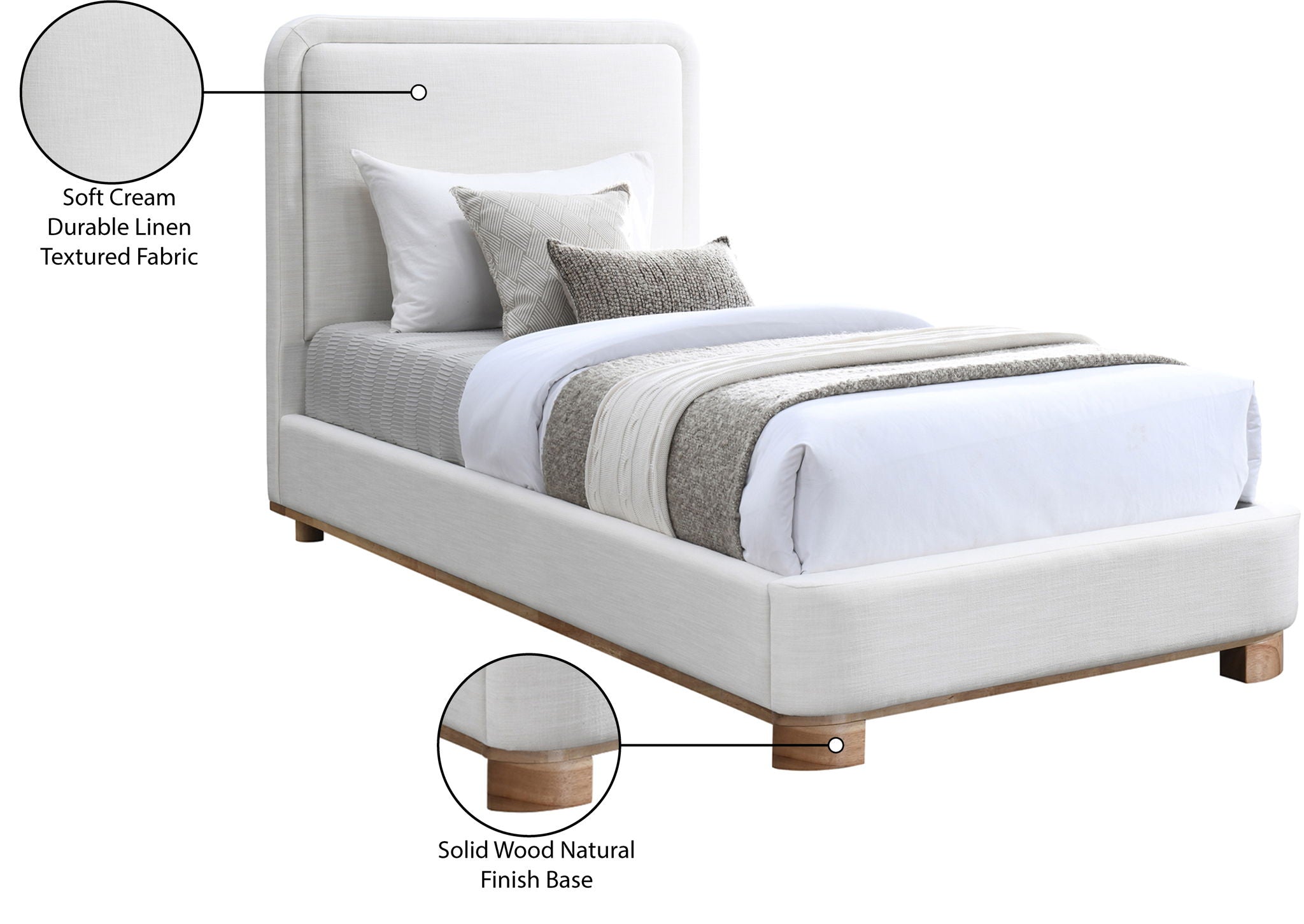Nolita - Bed With Natural Base