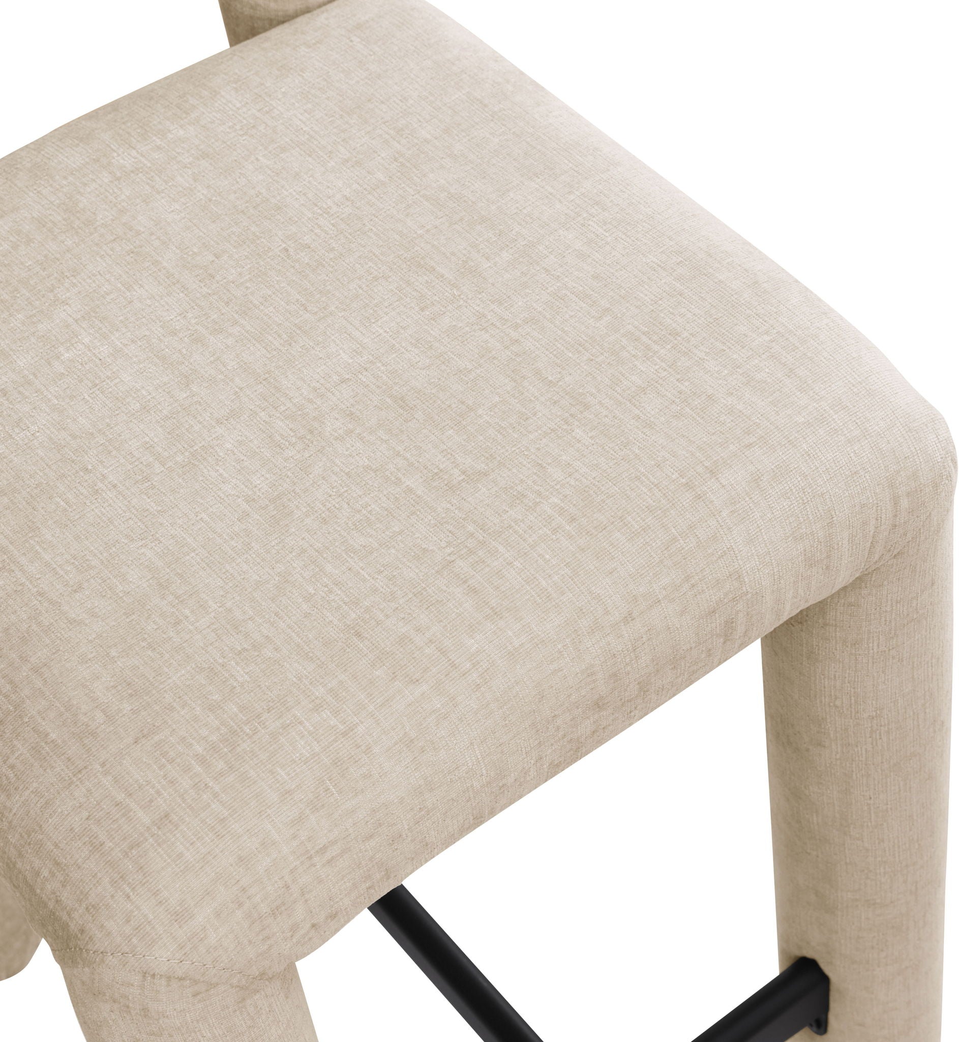Amari - Chenille Fabric Stool