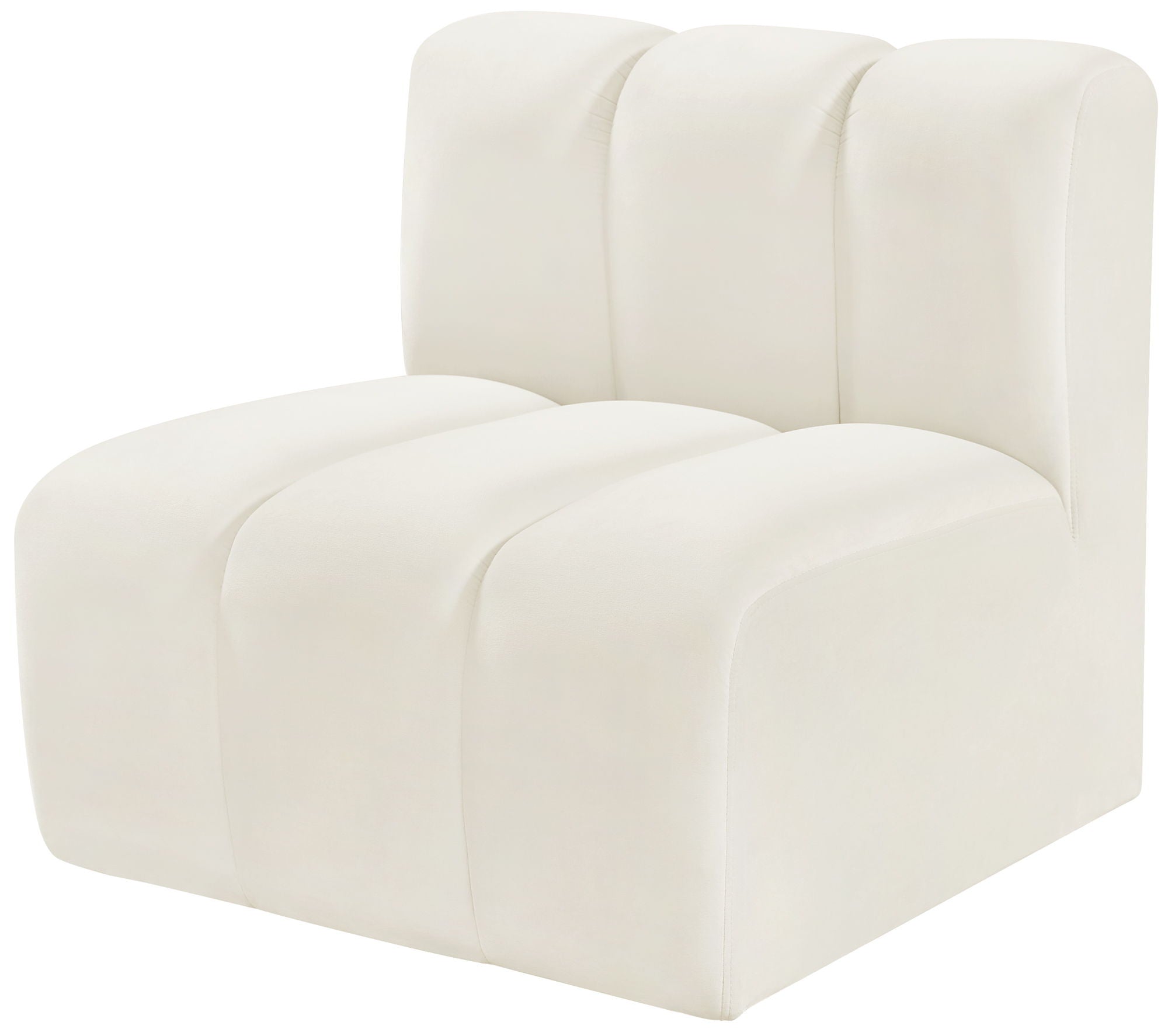 Arc - Velvet Straight Chair