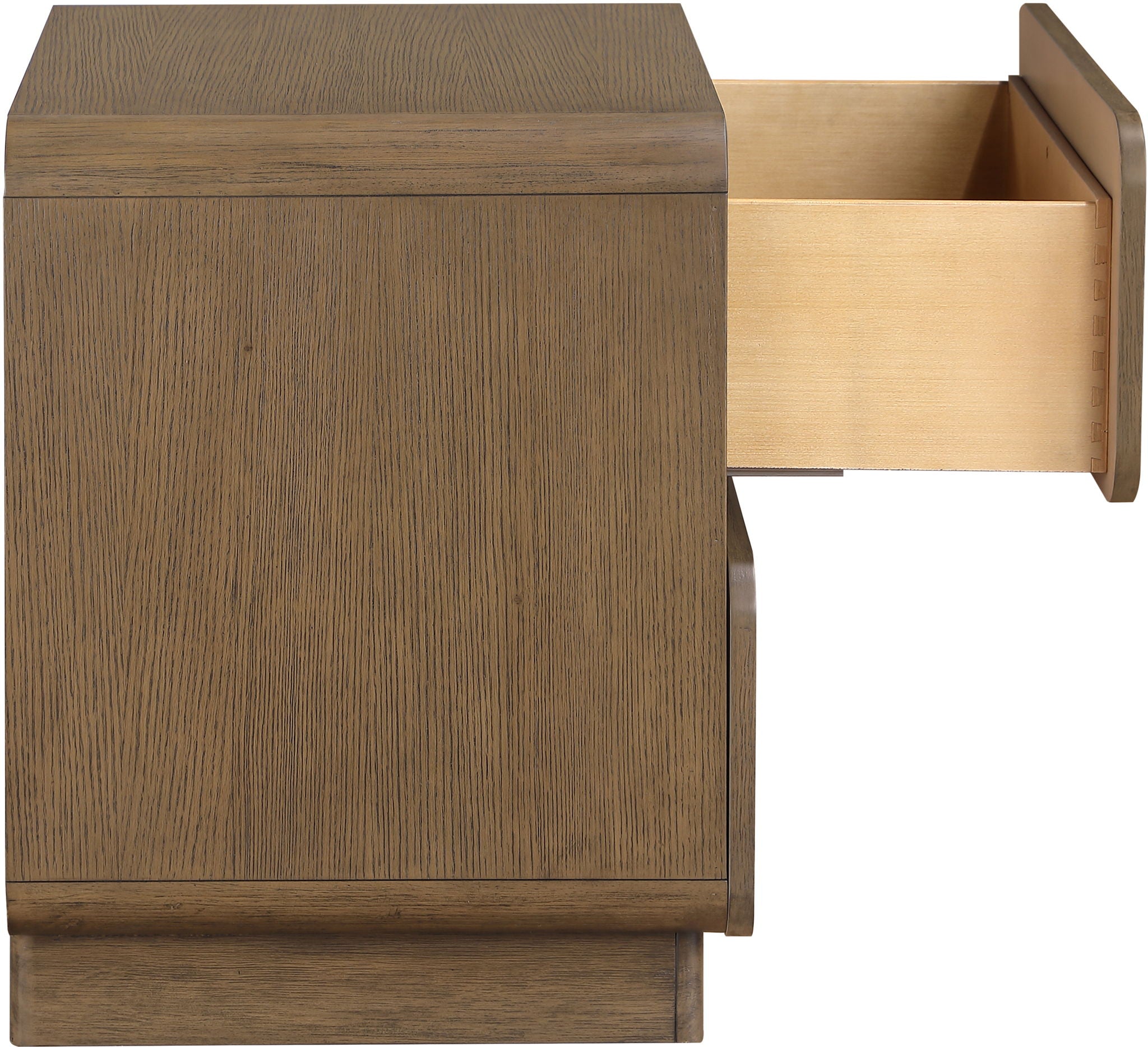 Adagio - Solid Wood And Oak Veneer Nightstand