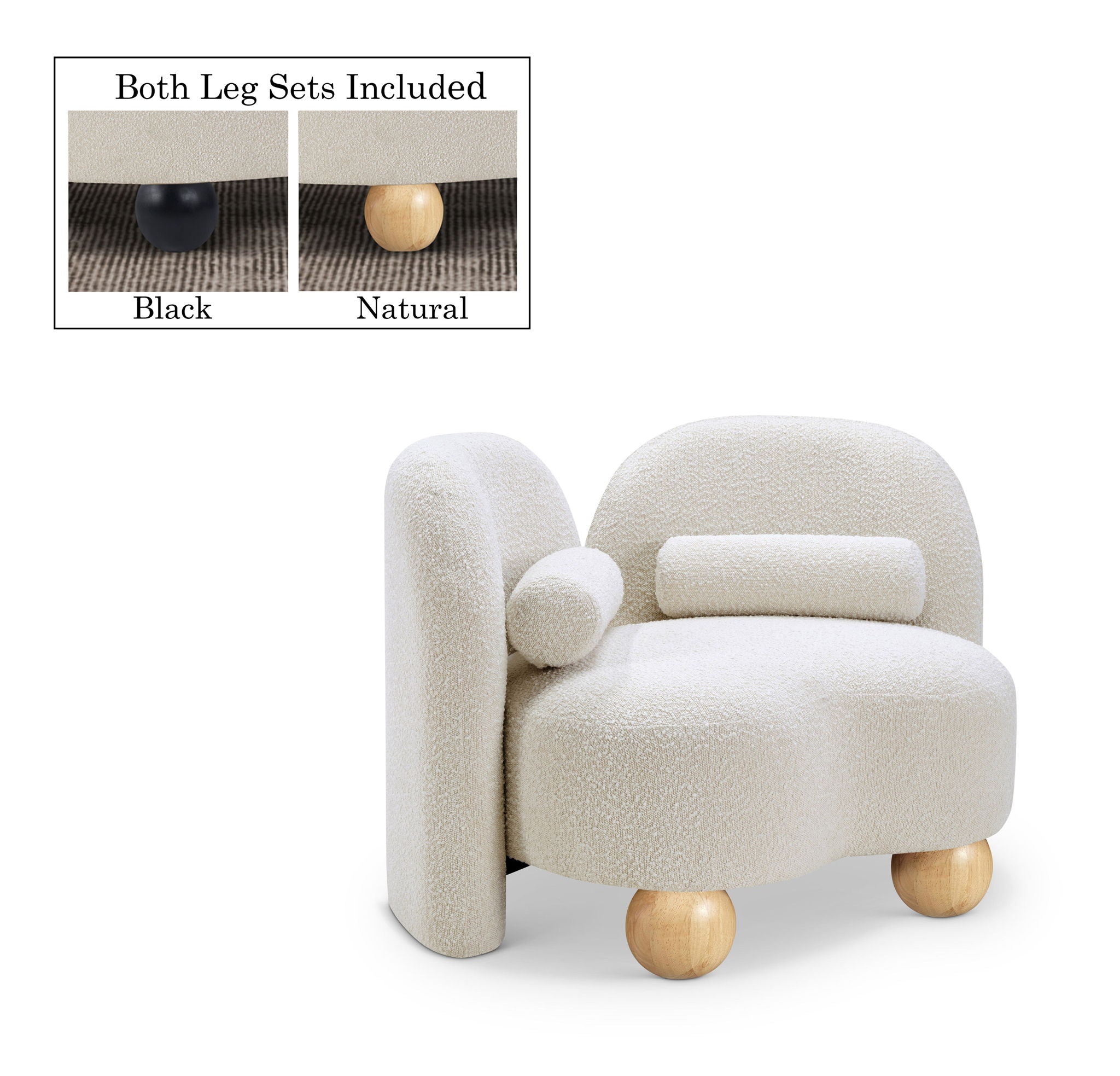 Daphne - Boucle Chair