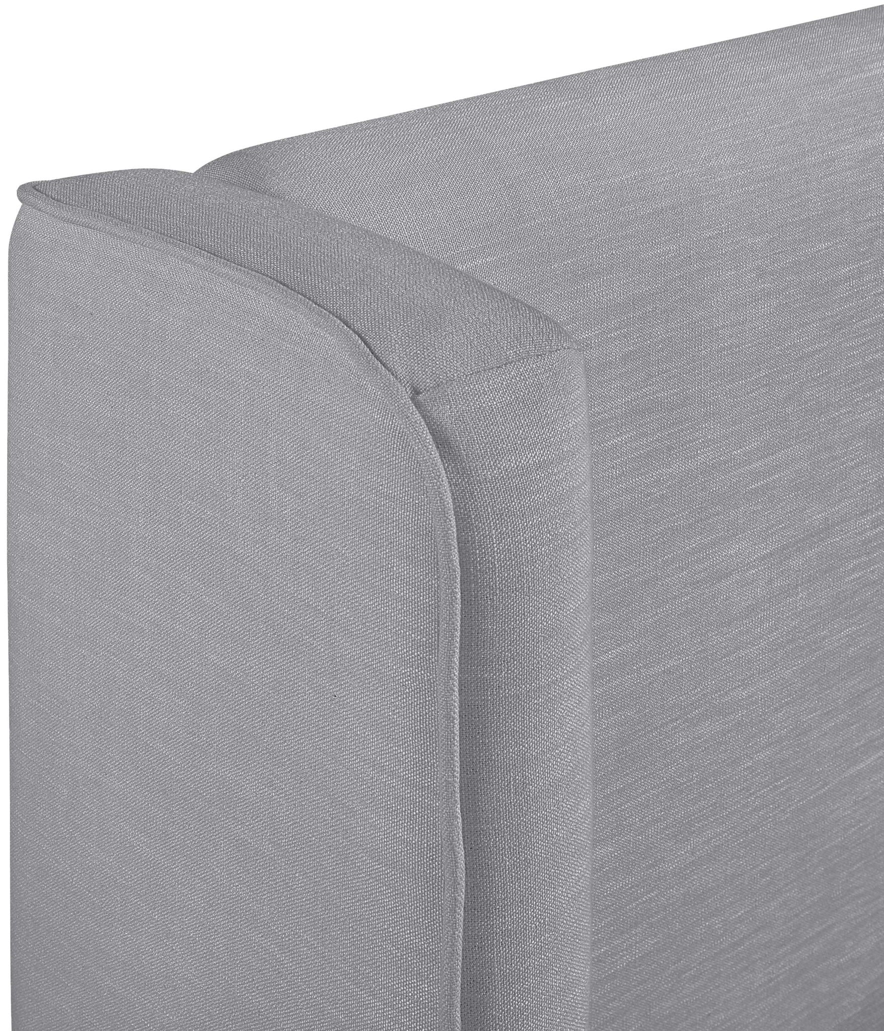 Kendall - Linen Textured Fabric Upholstered Bed