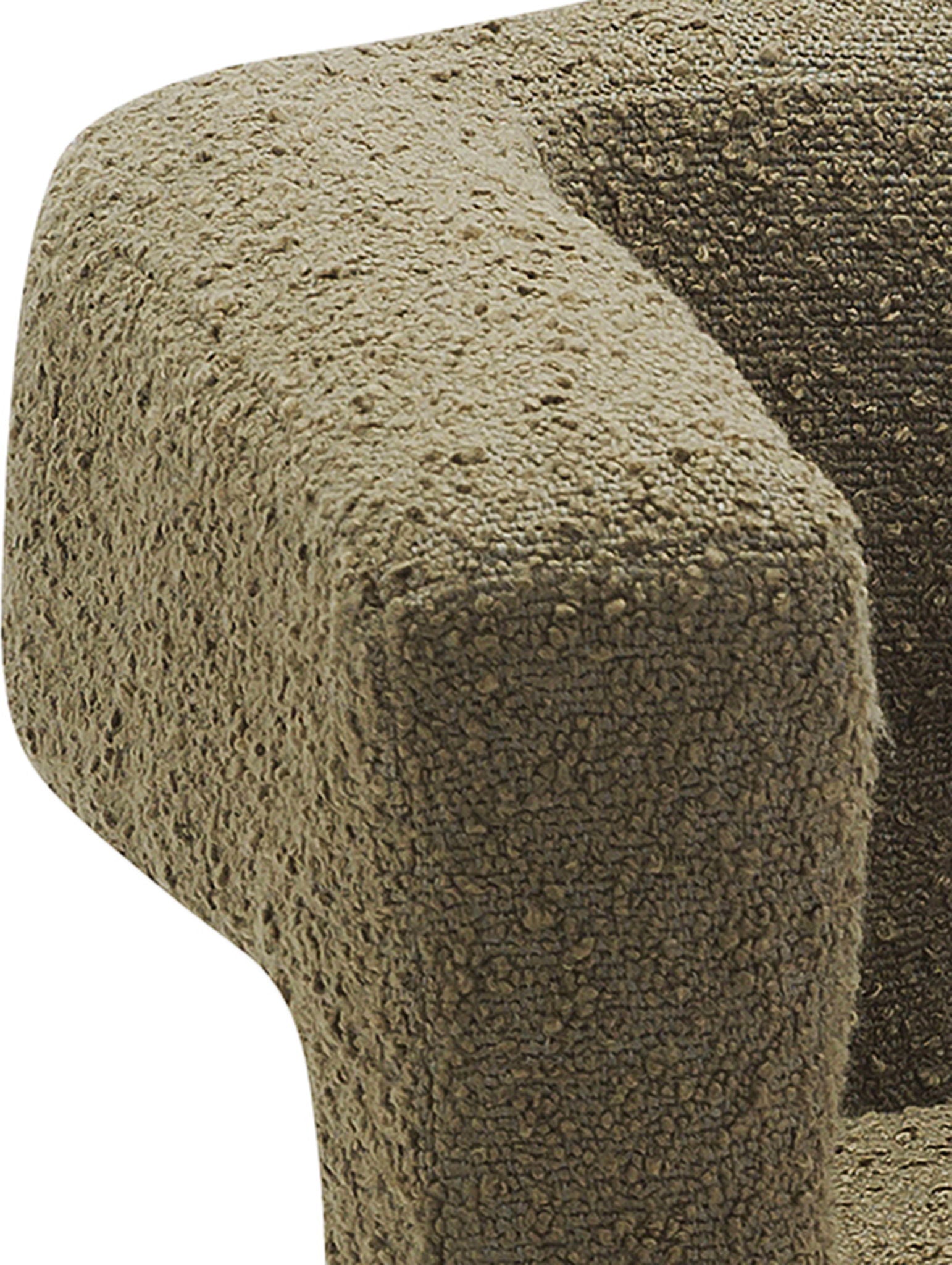 Athena - Boucle Fabric Dining Chair