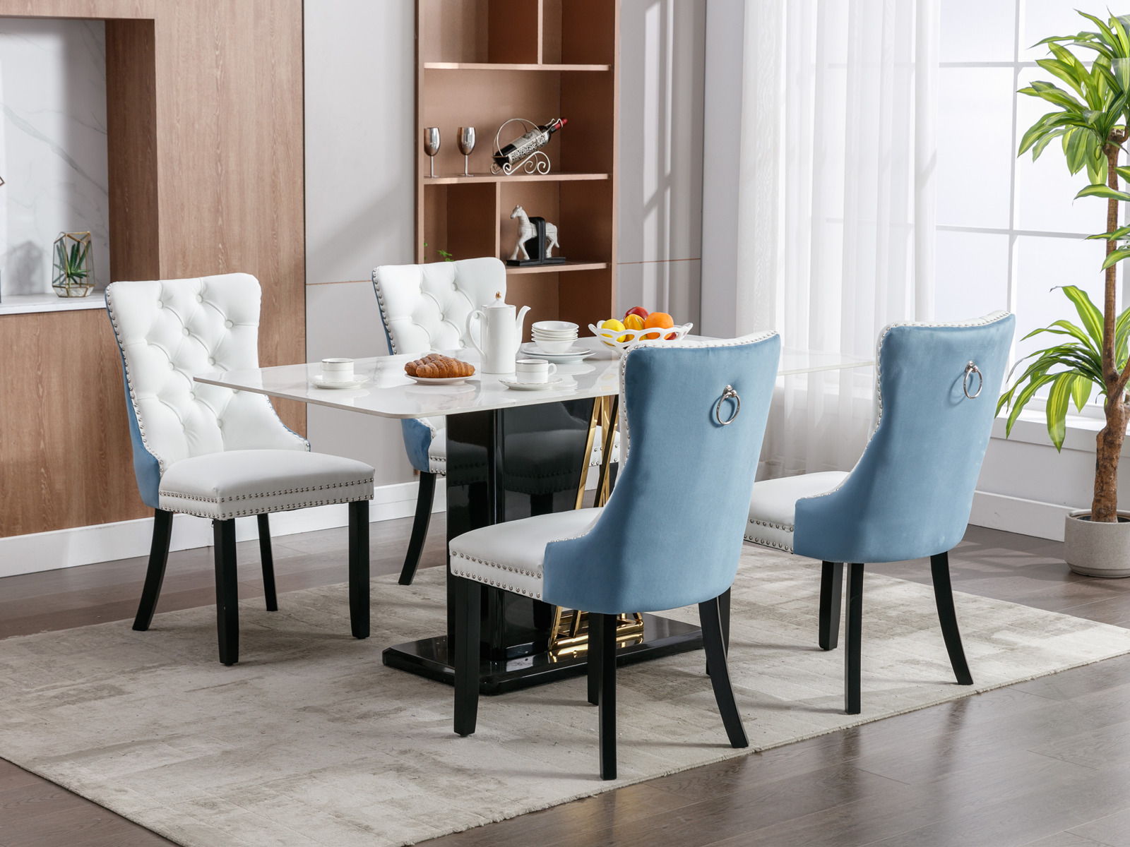 Nikki - Modern Upholstered Dining Chair (Set of 2)