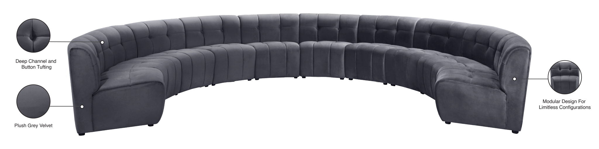 Limitless - 10 Pc. Modular Sectional