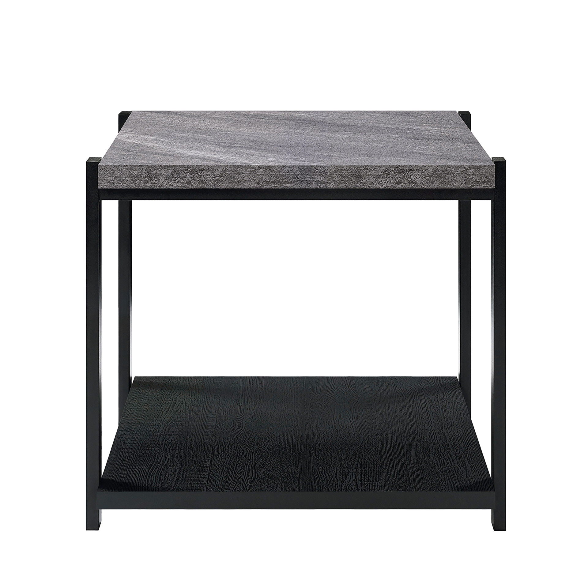 Linea - 3 Piece Occasional Set (1 Coffee & 2 End Tables) - Dark Gray