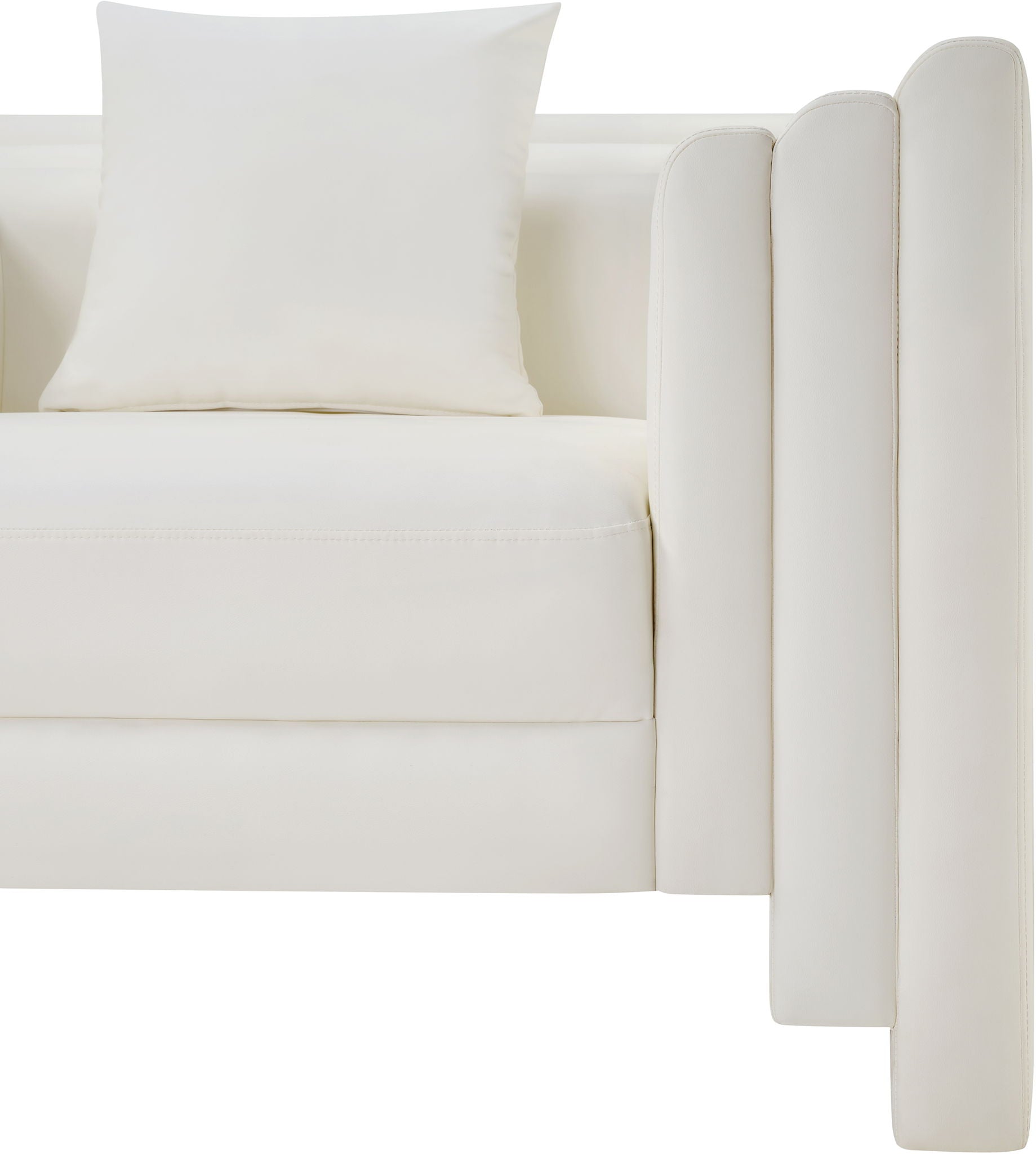 Everett - Vegan Leather Upholstered Loveseat