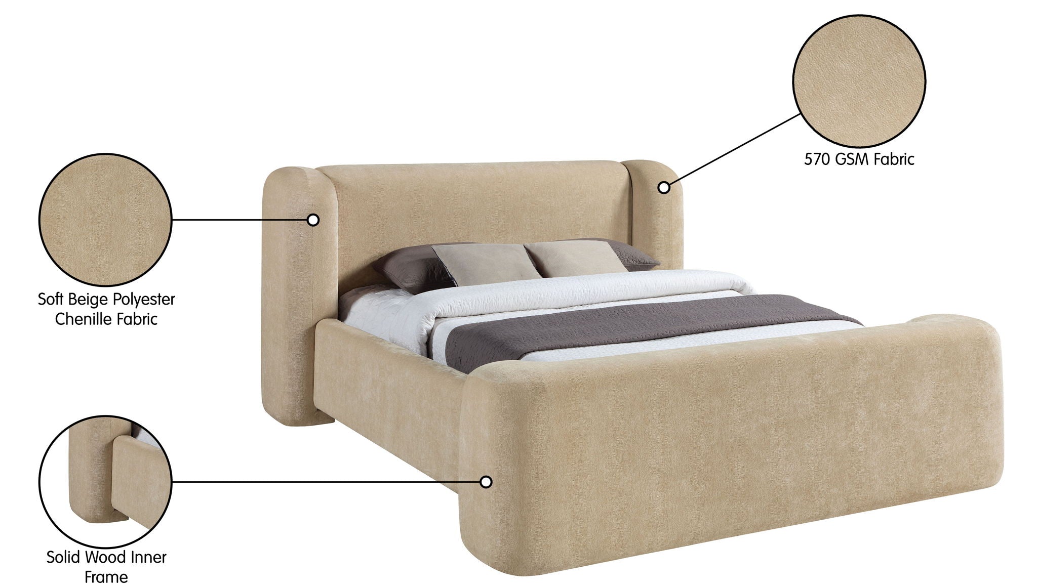 Modena - Bed