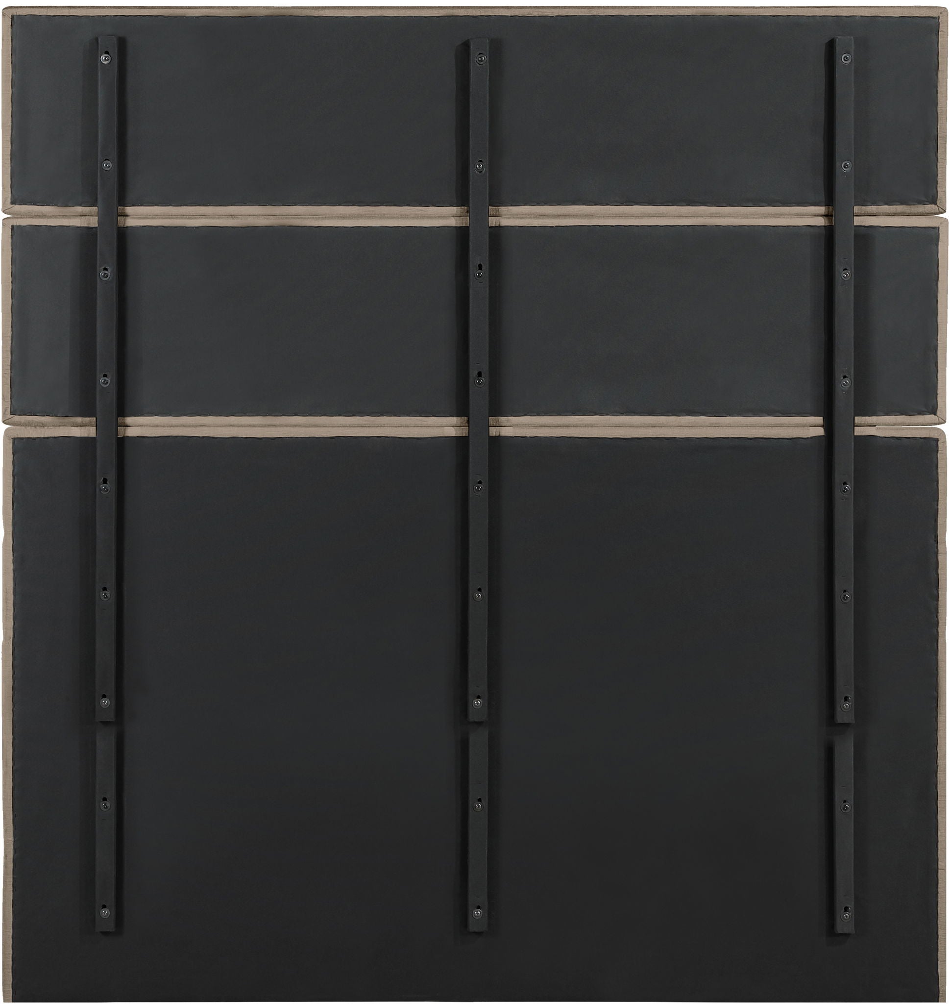 Adam - Chenille Fabric Bed With 89" Headboard