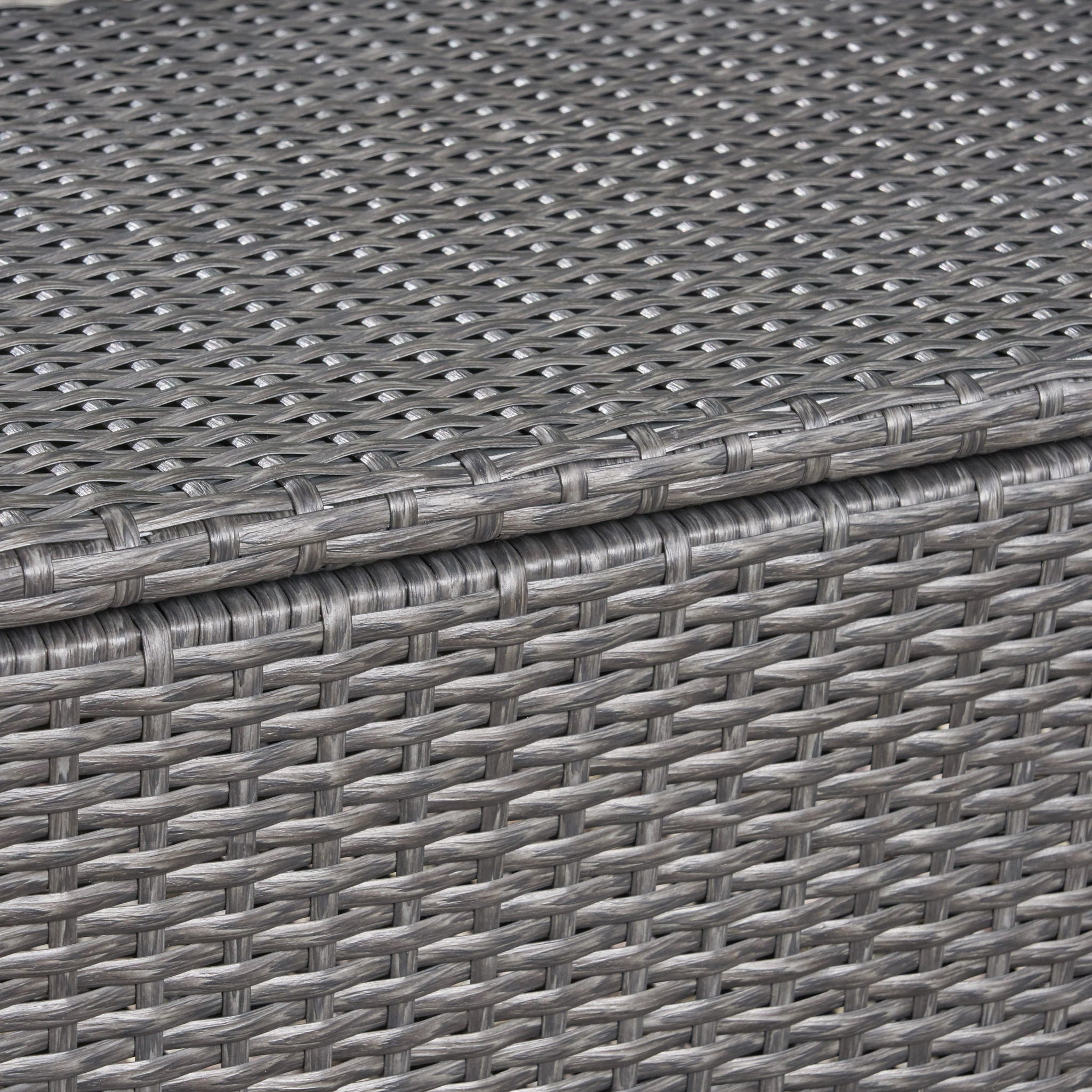 Rupert - Storage Unit Resin Wicker Outdoor