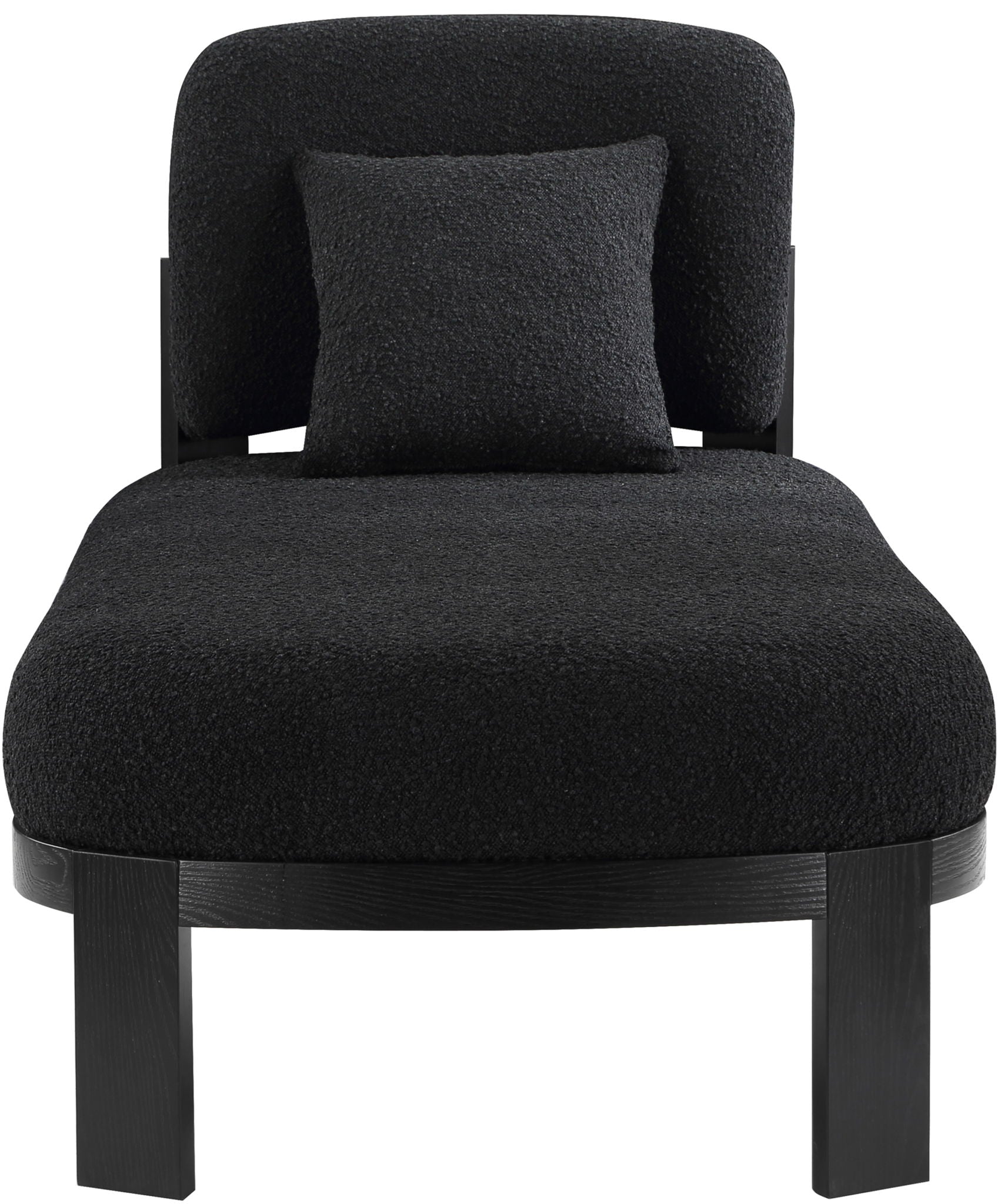 Maybourne - Chaise / Bench With Black Frame