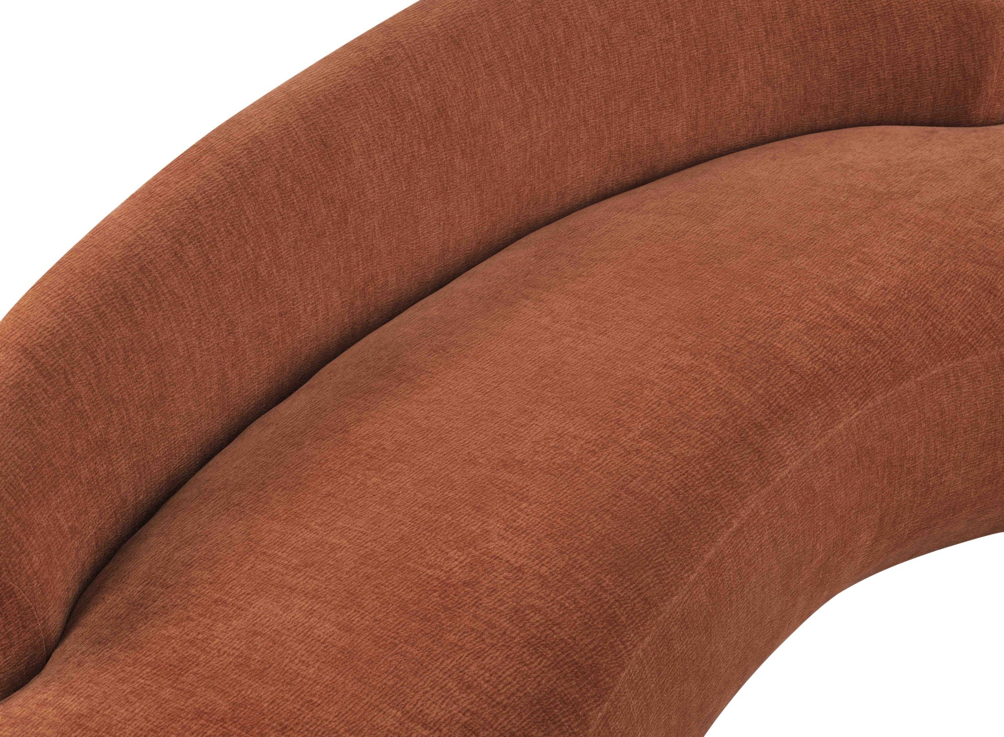 Caspian - Chenille Fabric Upholstered Sofa