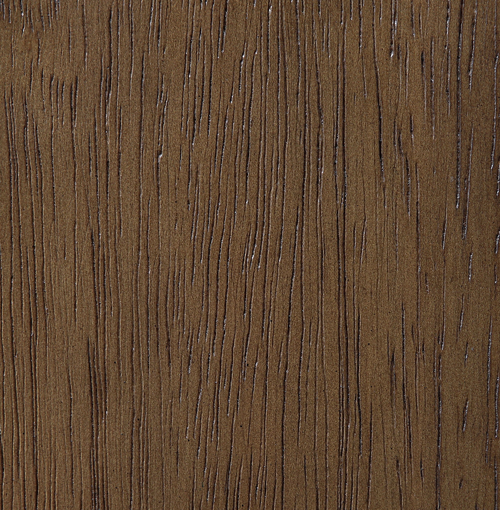 Woodcrest - Vegan Leather Upholstered Bench - Painted Brown Walnut Base