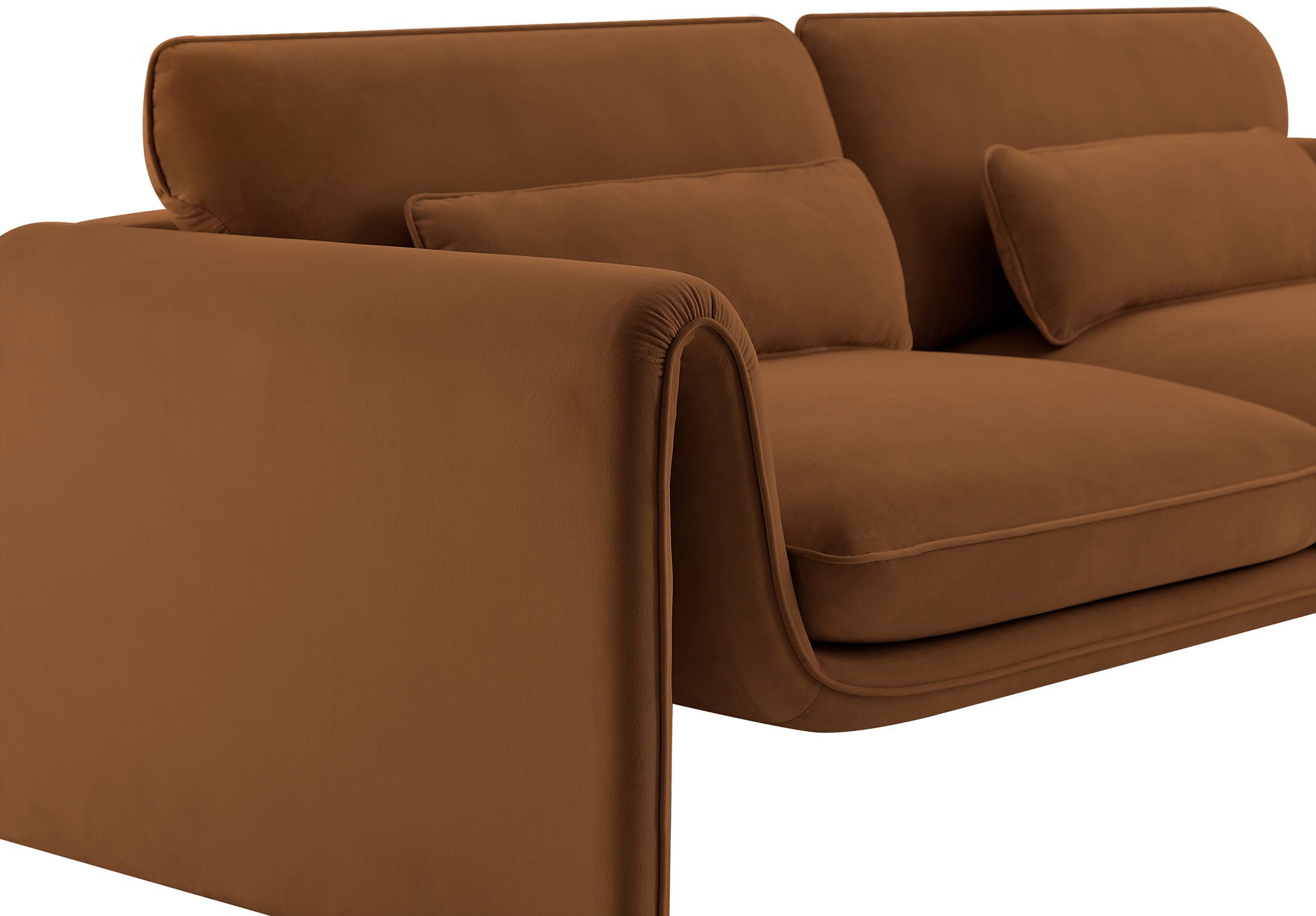 Sloan - Sofa - Saddle