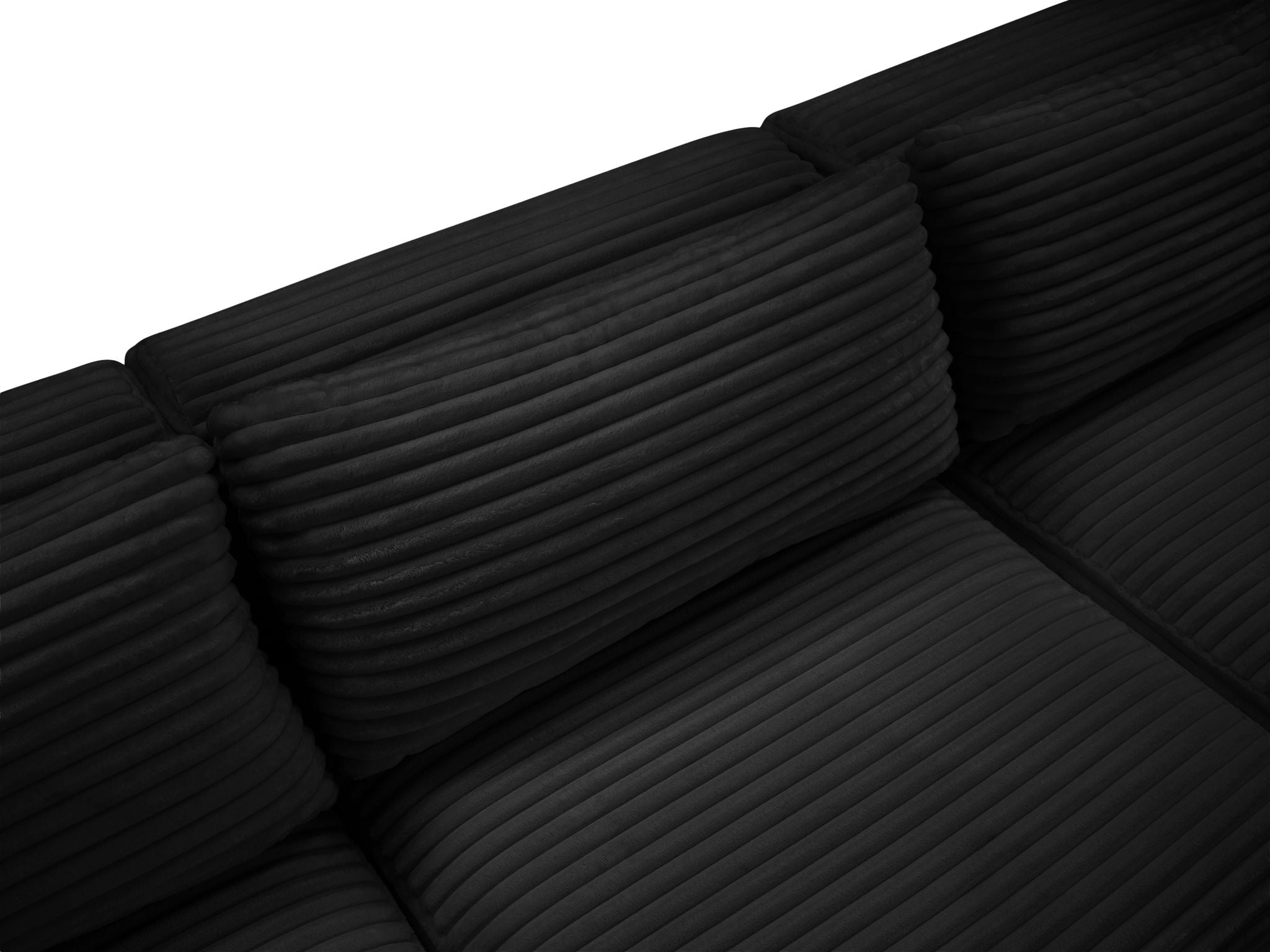 Shaggy - 5 Piece Modular Corner Sectional