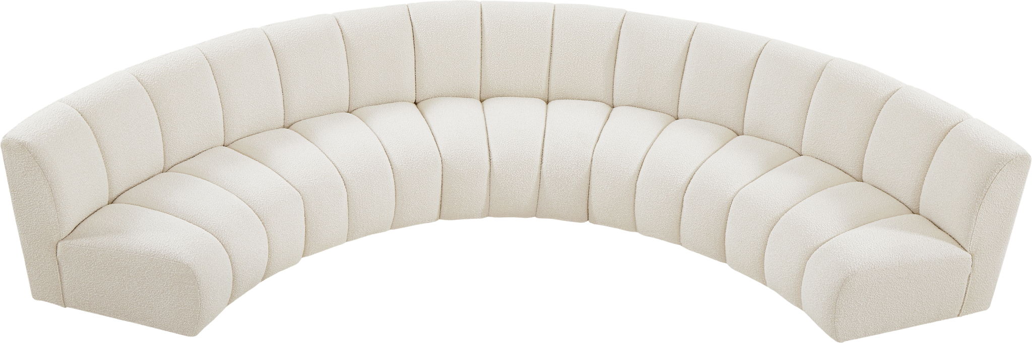 Infinity - 5 Piece Boucle Modular Sectional