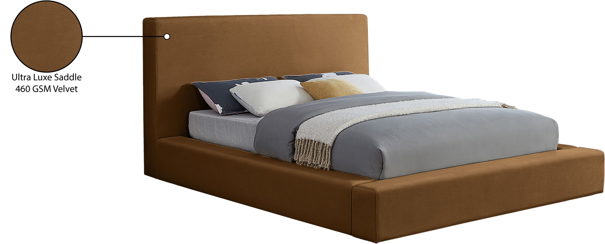 Dorian - Velvet Upholstered Bed