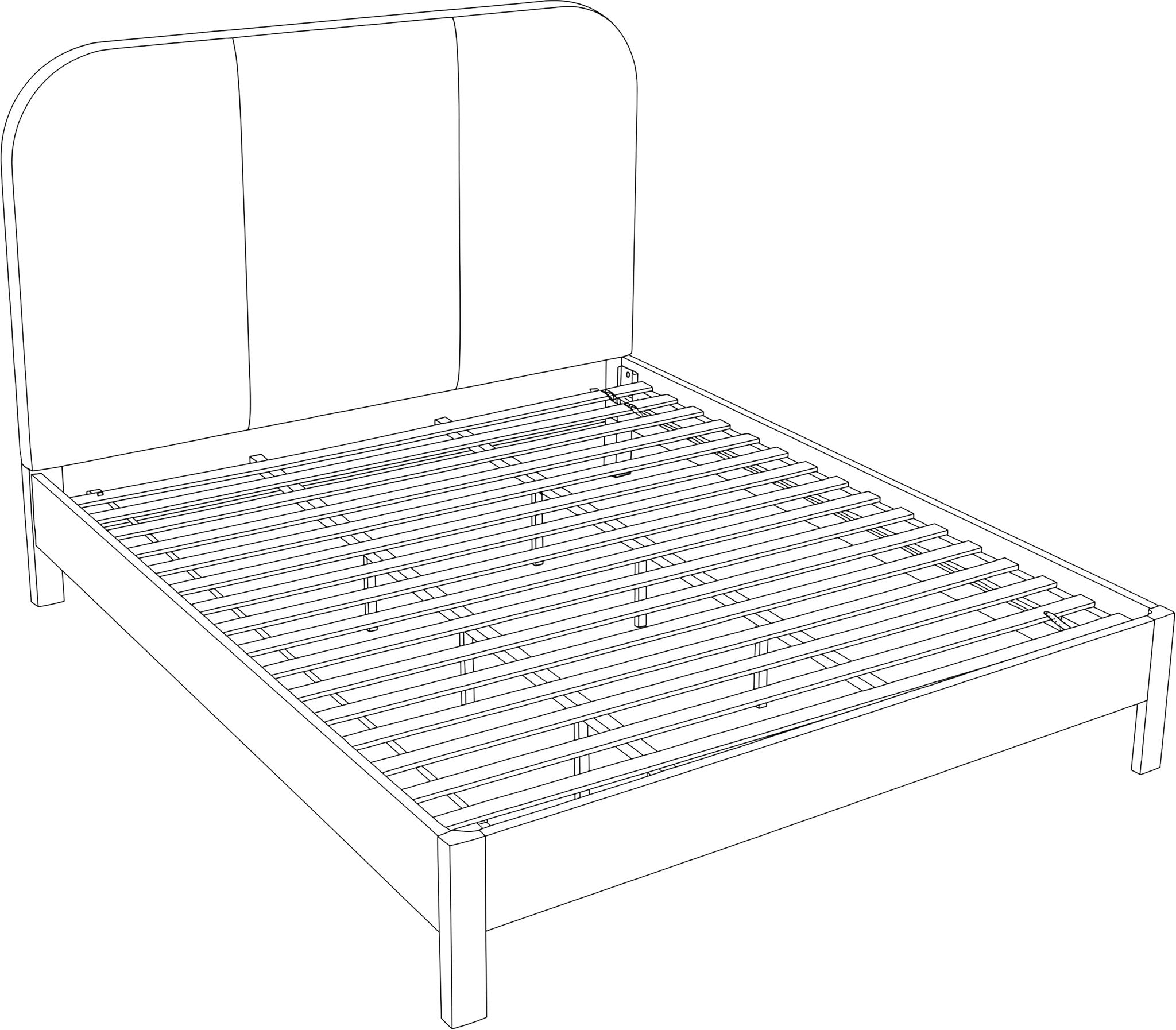 Caswell - Upholstered Bed