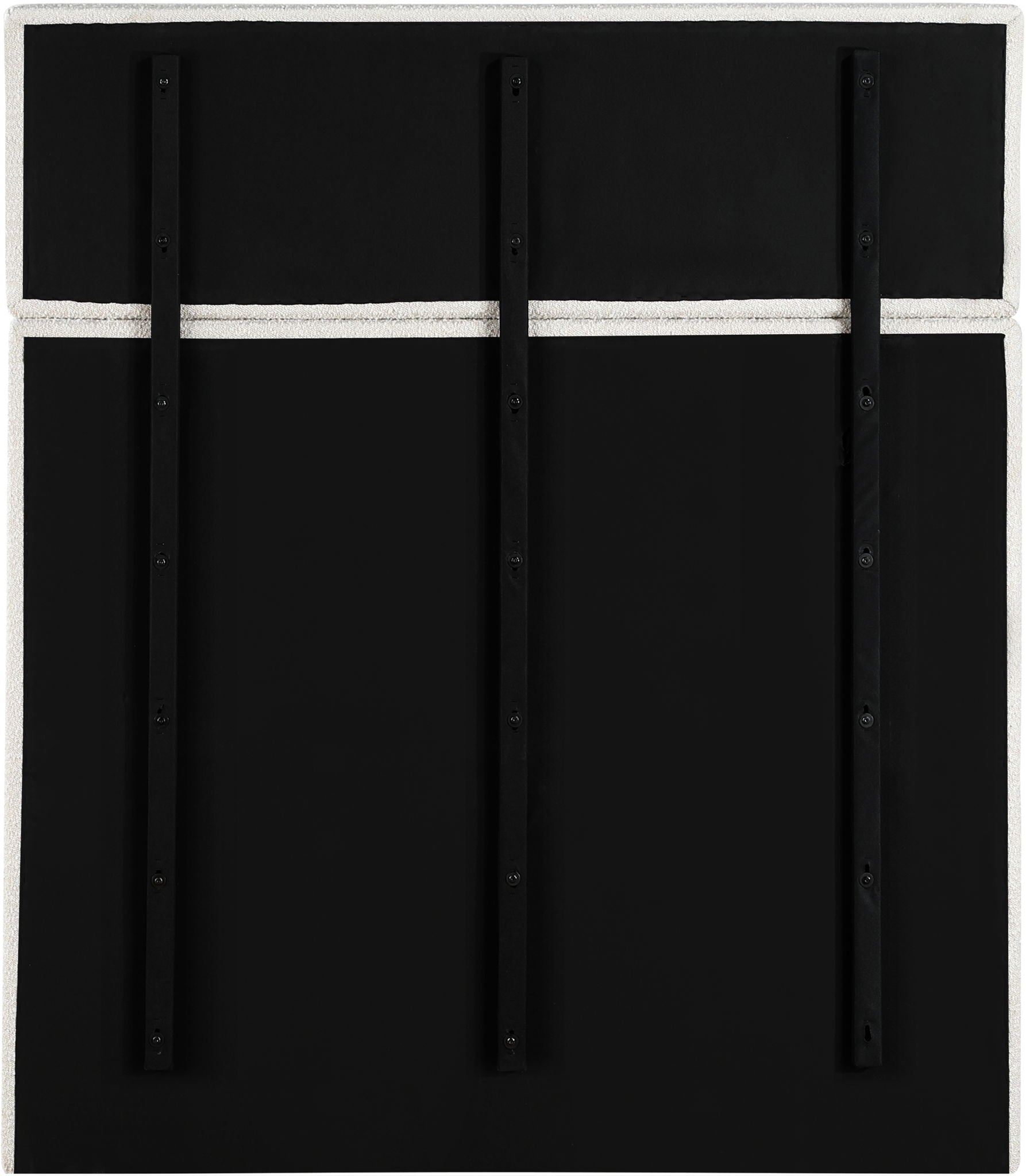 Adam - Boucle Fabric Bed With 70.5" Headboard