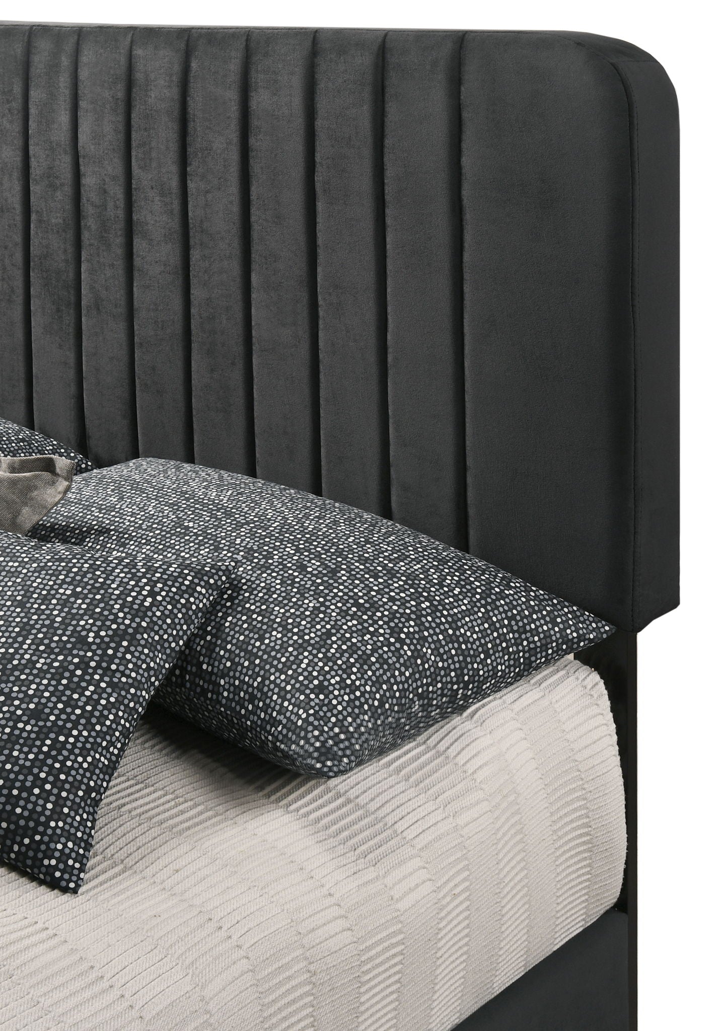 Channel Tufted Bed