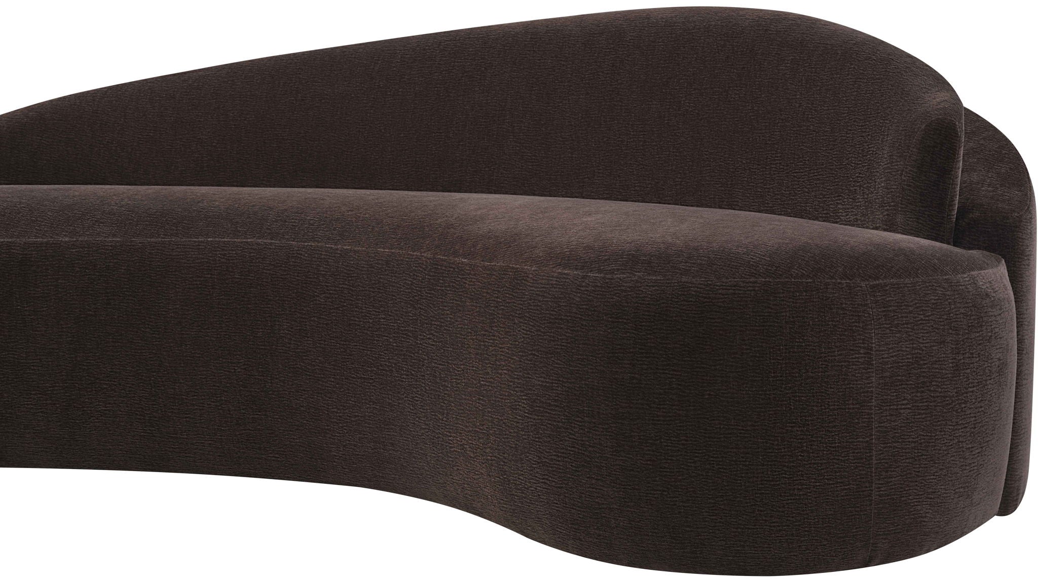 Caspian - Chenille Fabric Upholstered Loveseat