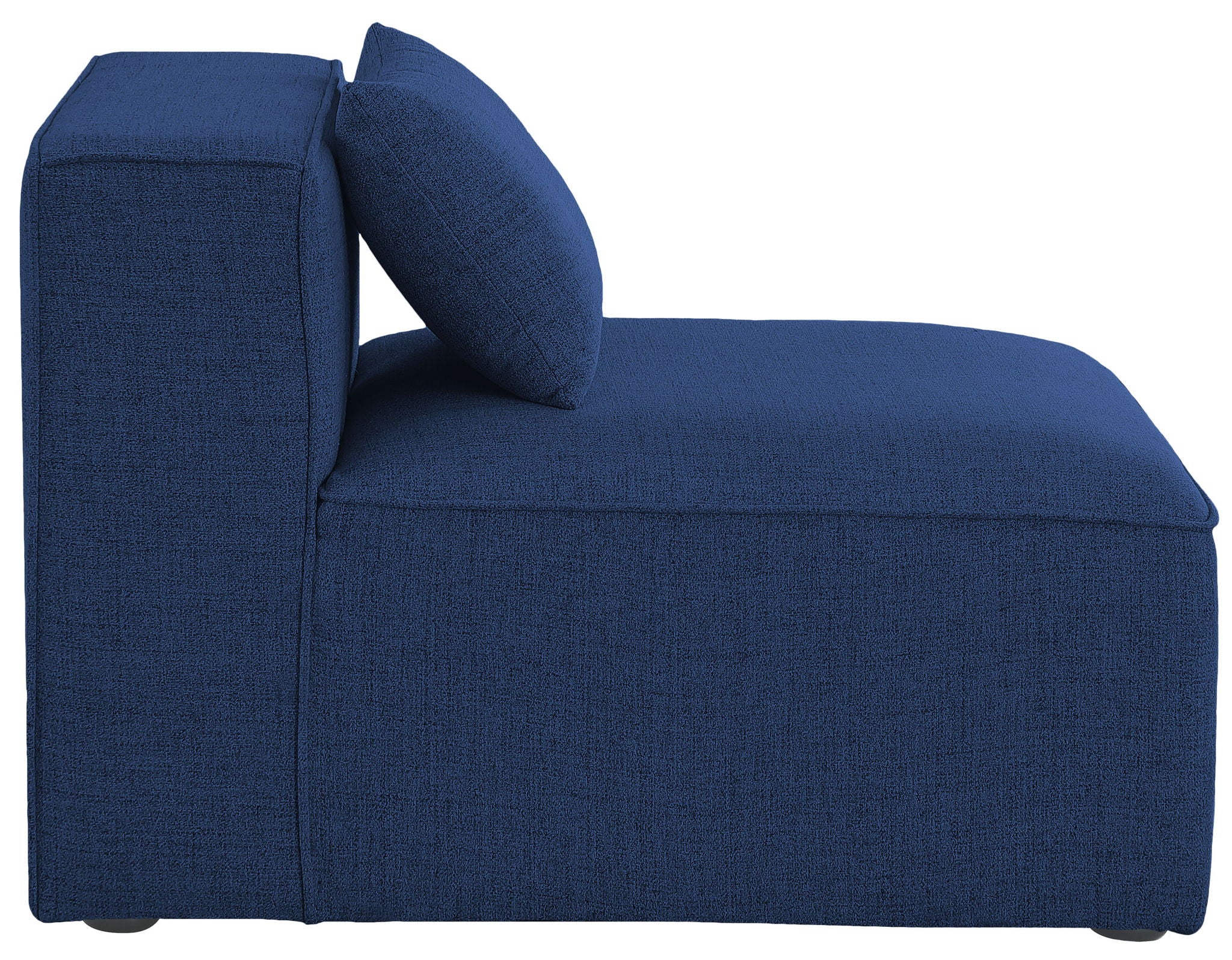 Cube - Linen Armless Chair