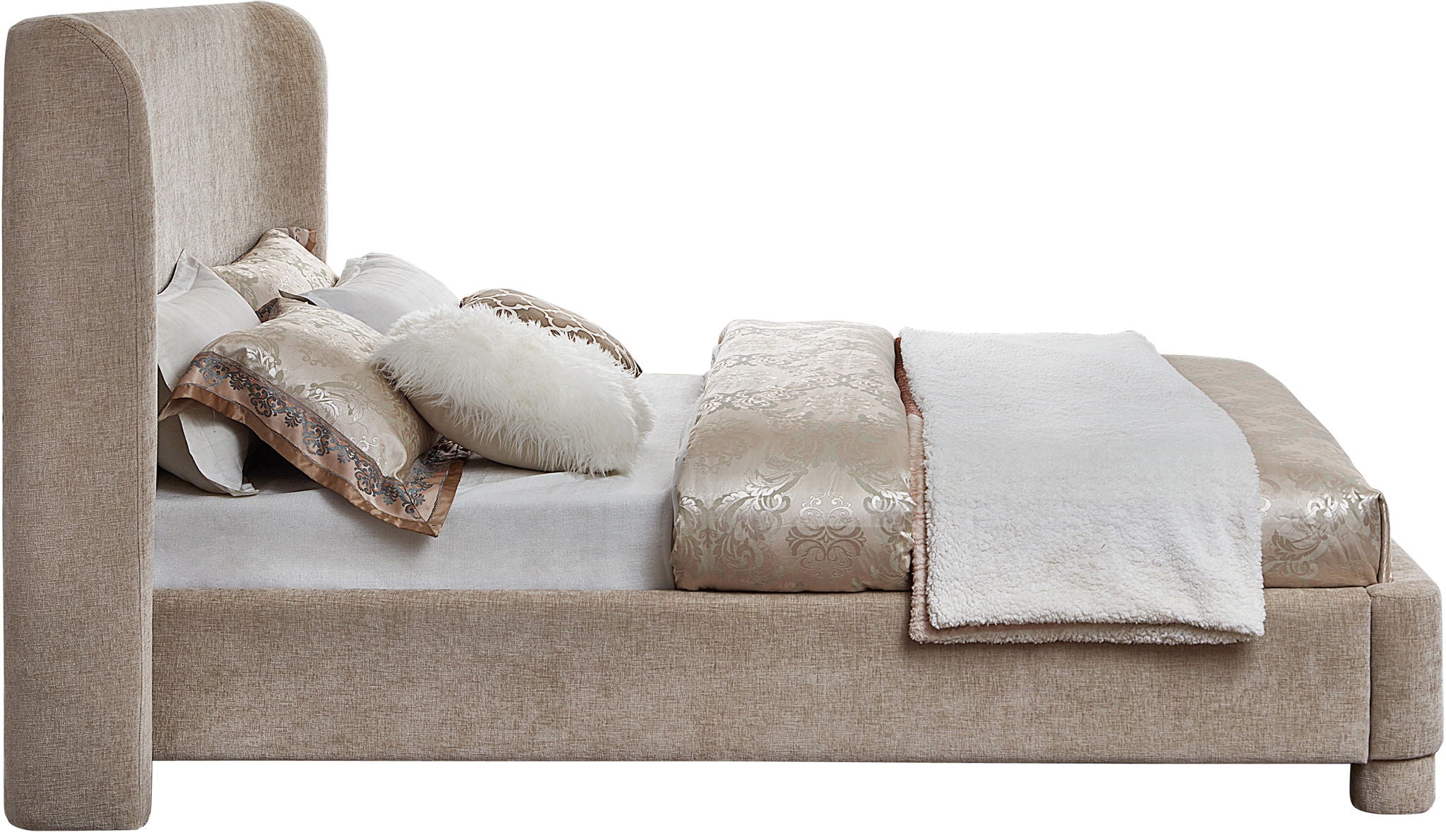 Penny - Chenille Fabric Bed