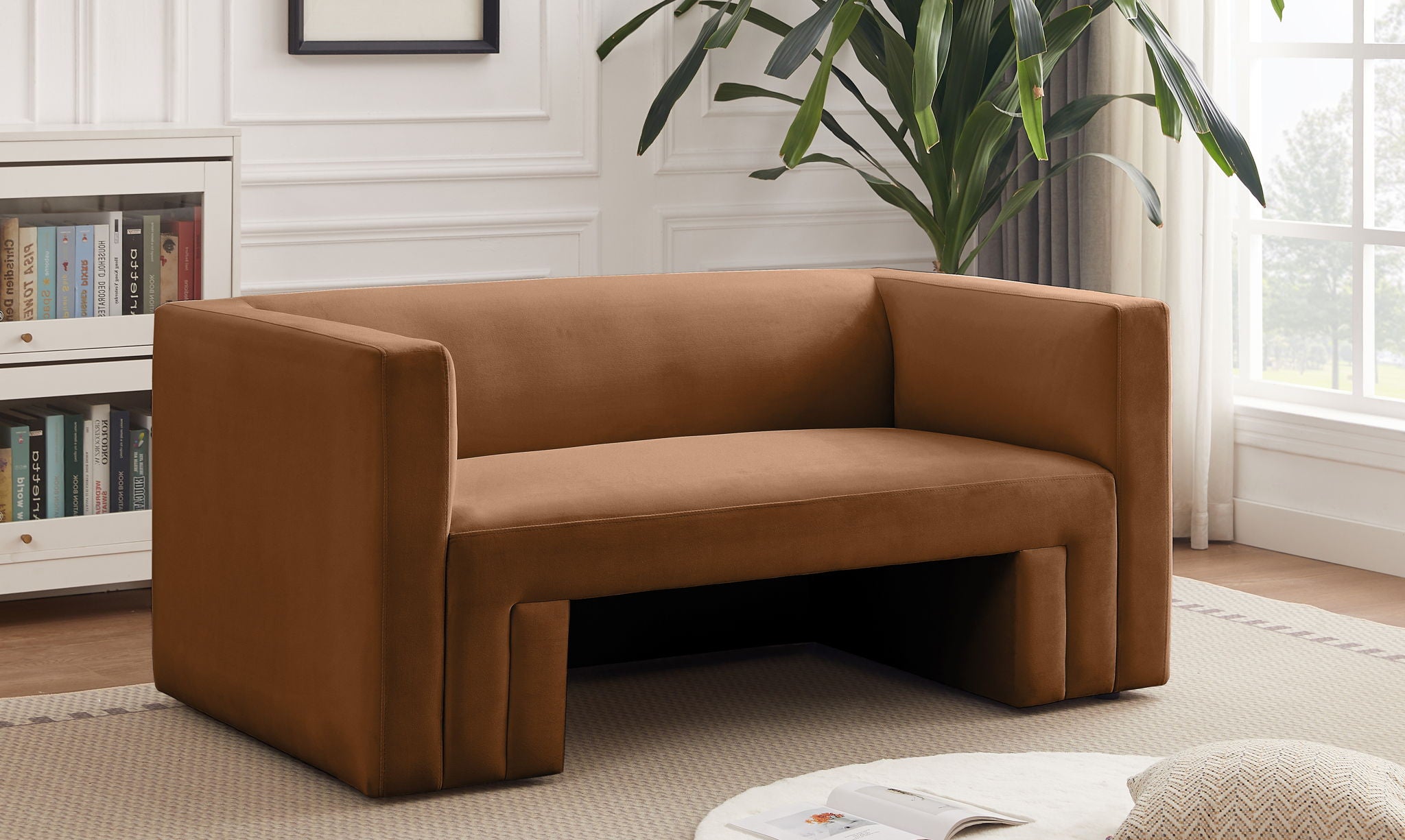 Henson - Loveseat - Saddle