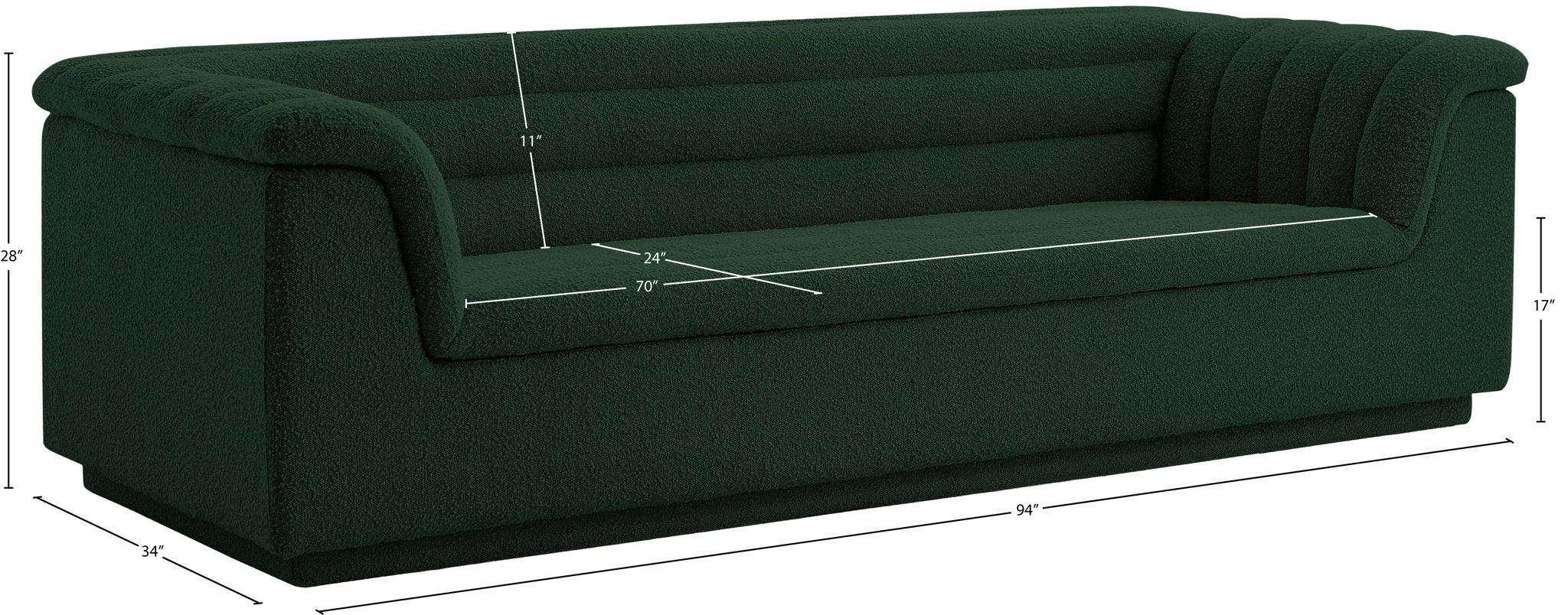 Cascade - Boucle Sofa