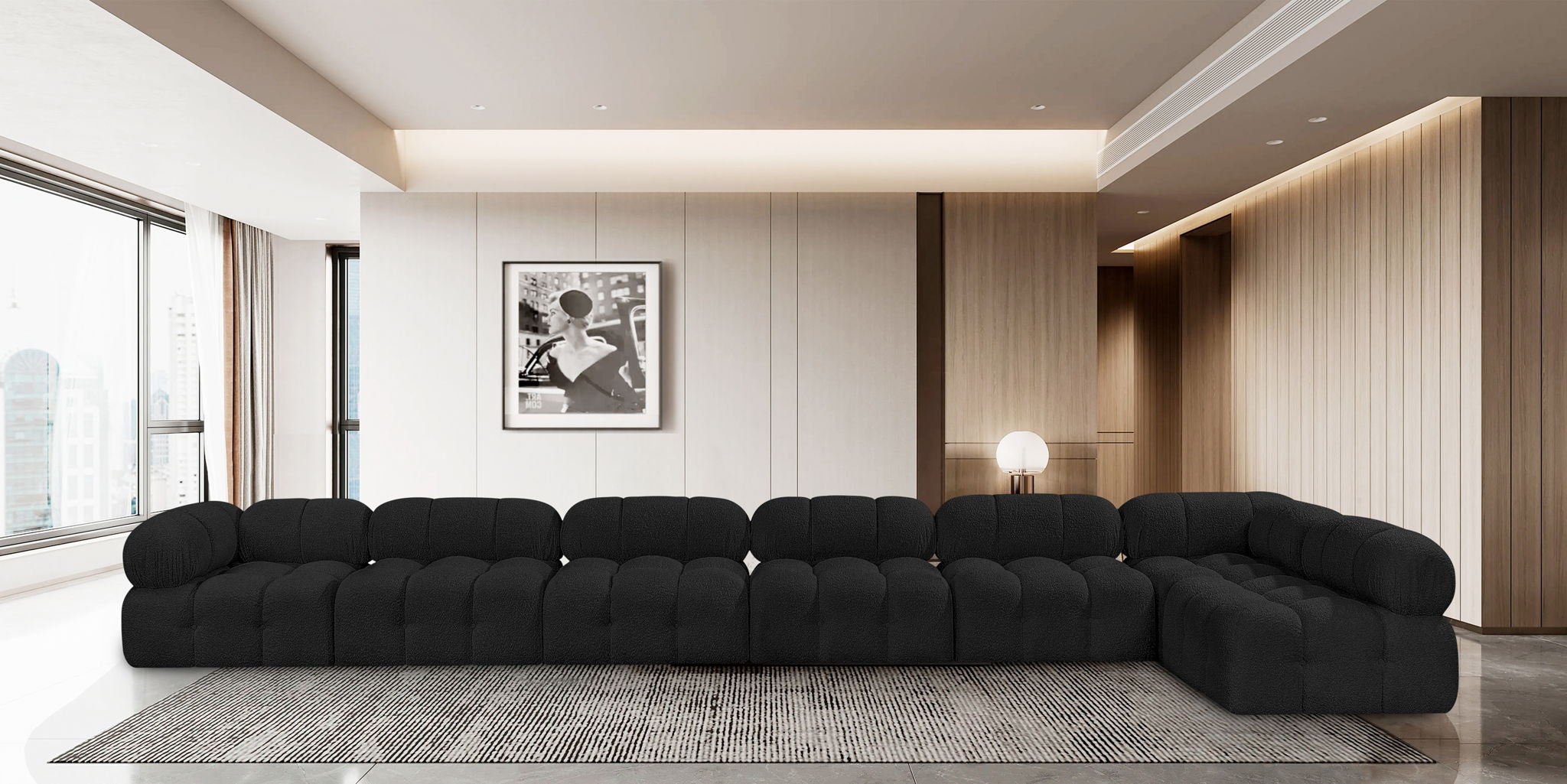 Ames - 7 Piece Modular L-Shaped Sectional