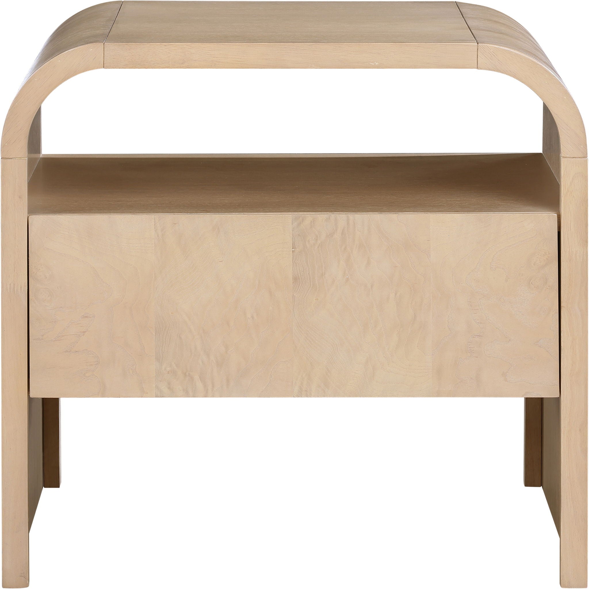 Giada - Solid Wood And Veneer Nightstand