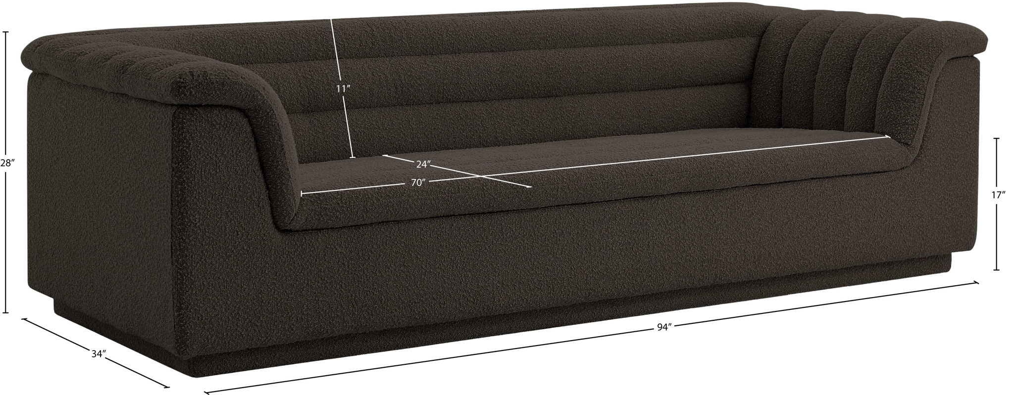 Cascade - Boucle Sofa