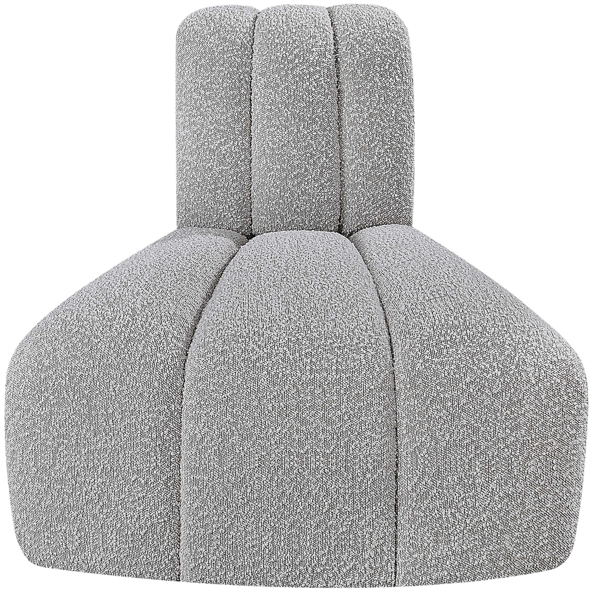 Arc - Boucle Fabric Reverse Corner