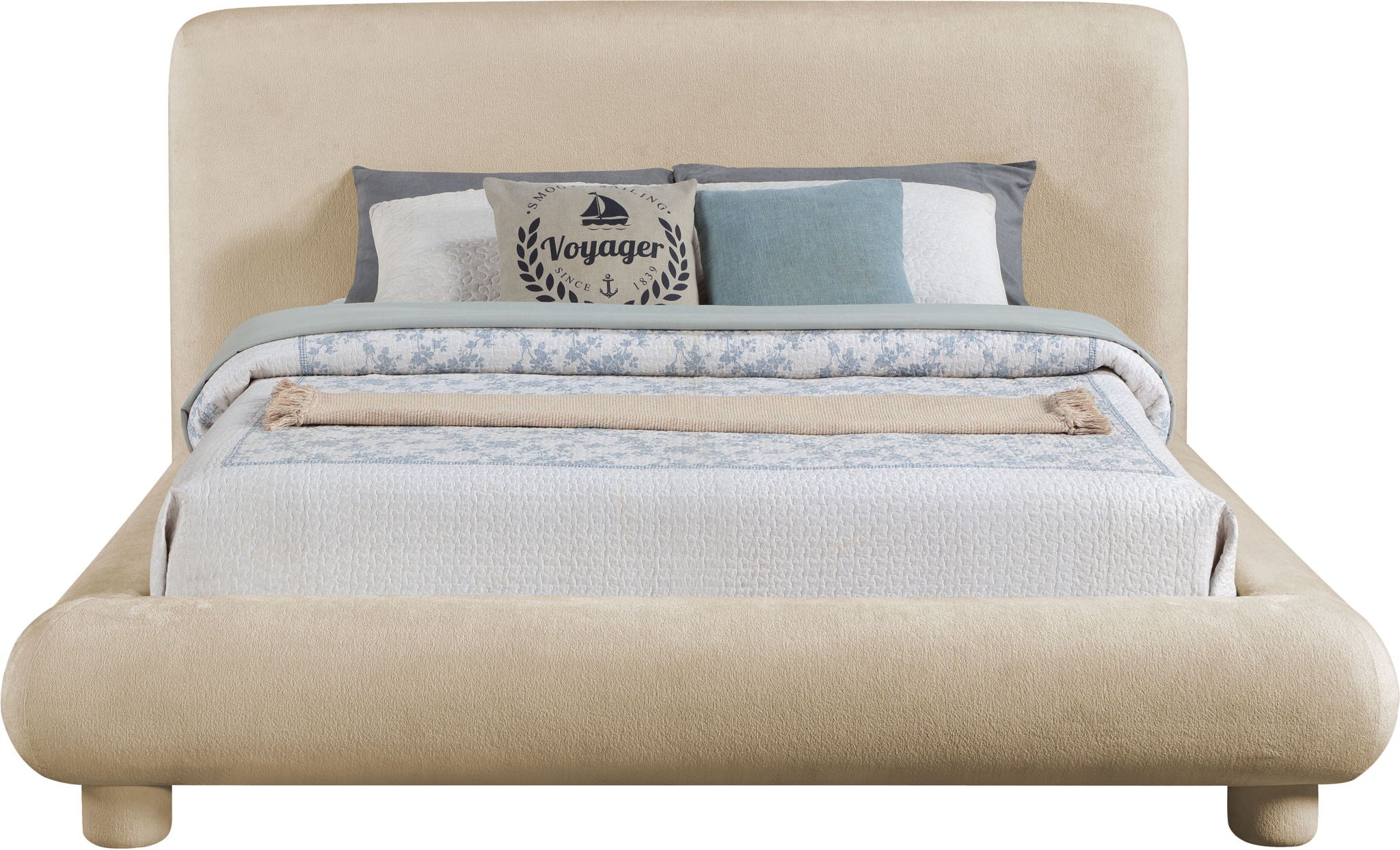 Blair - Chenille Upholstered Bed