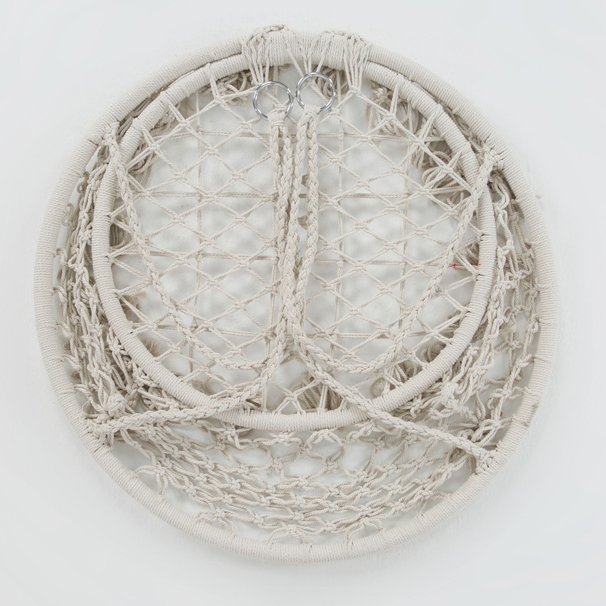 Macrame Hanging Hammock Chair, Rope Swing For Indoor And Outdoor Use