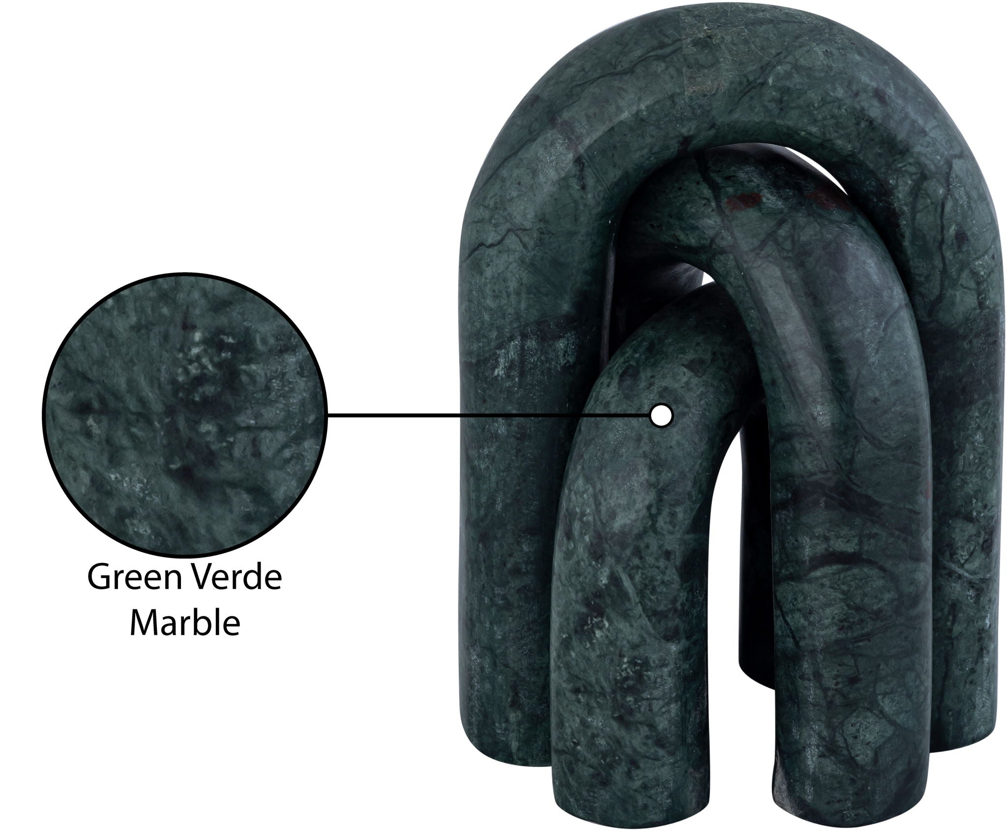 Arco - 3 Piece Marble Decorative Object