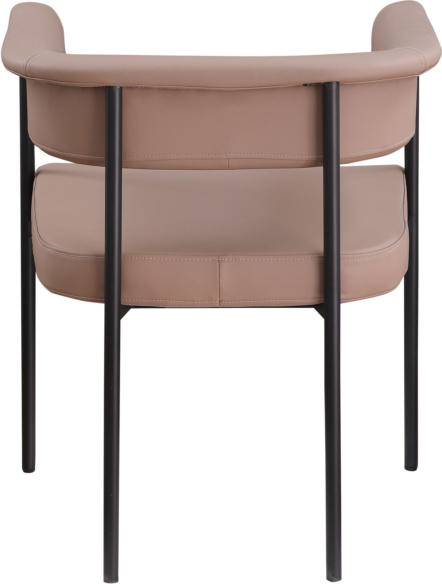 Malin - Faux Leather Dining Chair (Set of 2) - Tan