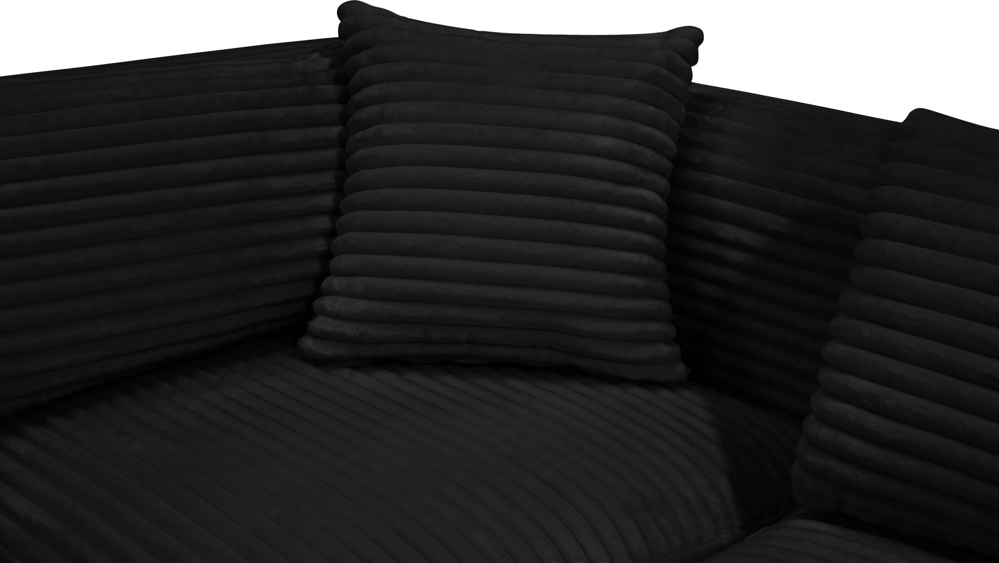Shaggy - Fabric 6 Piece Modular Sectional With Chaise